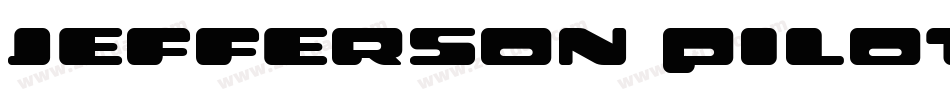 Jefferson Pilot Wbw字体转换